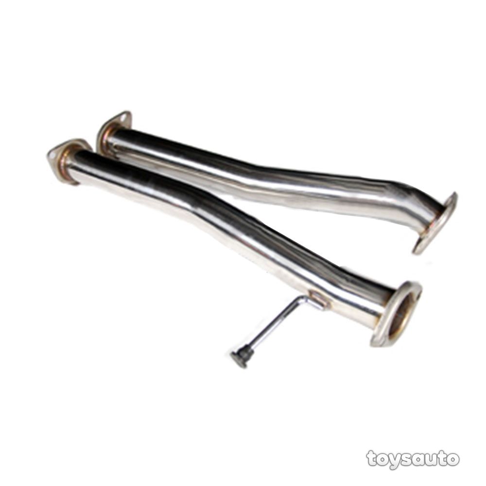 Rev9 4.5" Dual Stainless Tip Catback Exhaust for 350z Z33 03-08, G35 Coupe 03-06