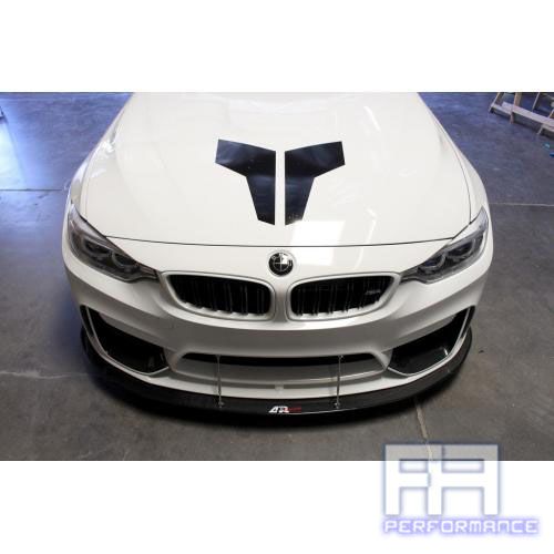 APR Carbon Fiber Front Wind Splitter Lip For BMW F82 M4 F80 M3 *M Performance*