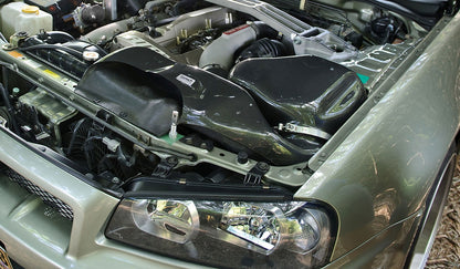 Gruppem Nissan Skyline 1999-2001 R34 Rb26Dett Carbon Fiber Ram Air Intake System