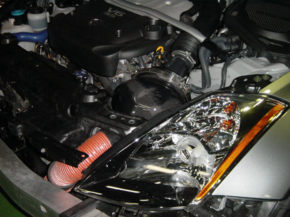 Gruppem Nissan 350Z 2002-2006 Z33 Vq35De Carbon Fiber Ram Air Intake System