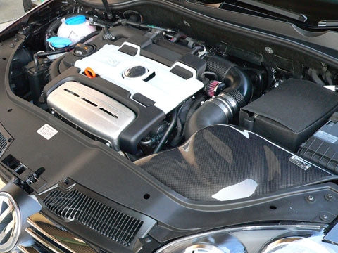 Gruppem Volkswagen Golf 2007-2009 Mk5 1.4L Tsi Carbon Fiber Ram Air Intake System
