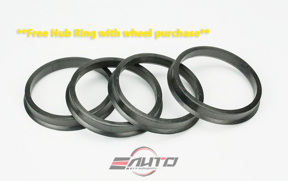 Free Hub Ring & Black Wheel Nut along with wheel purchase!