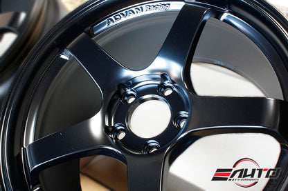 Advan GT Semi Gloss Black Wheel Rim 18" 18x9.5 +45 5x114 for Honda S2000 S2K