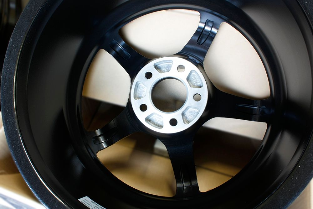 Advan GT Beyond Titanium Black Wheel Rim 18" 18x9.5 +38 5x114 for WRX STi Legacy