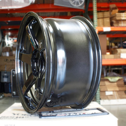 Advan GT Beyond Titanium Black Wheel Rim 18" 18x9.5 +38 5x114 for WRX STi Legacy