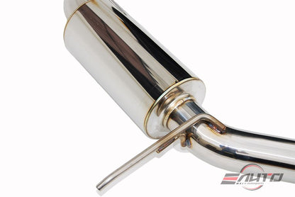 INVIDIA Q300 110mm Stainless Roll Tip Catback Exhaust for GTi Mk5 06-09 FSI 2.0