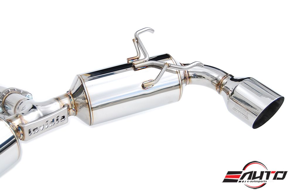 INVIDIA N2 101mm Stainless Tip Catback Exhaust for BRZ FRS FR-S Toyota 86 13-20