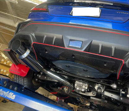 INVIDIA N1 Racing Titanium Burnt Tip Catback Exhaust for Subaru WRX 22-24 VB