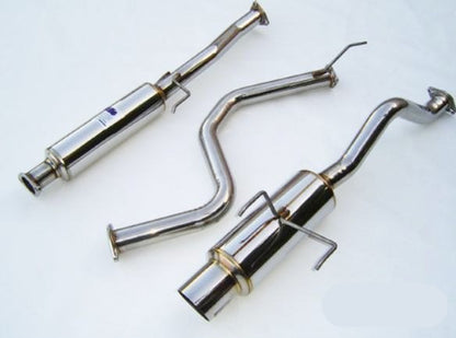 INVIDIA N1 SS Tip Catback Exhaust for Integra LS RS GS GSR Type R 94-01 DC2 3Dr
