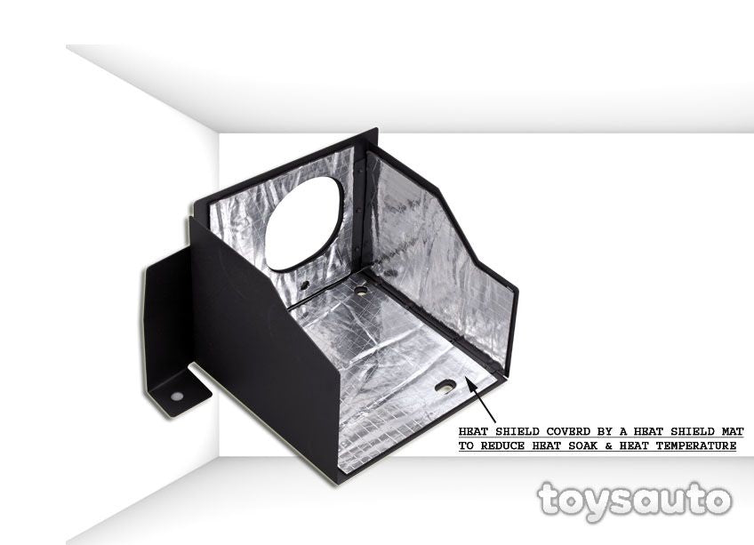 AF Dynamic Air Filter intake + Box Heat Shield for Dodge Ram 1500 19-21 5.7L V8