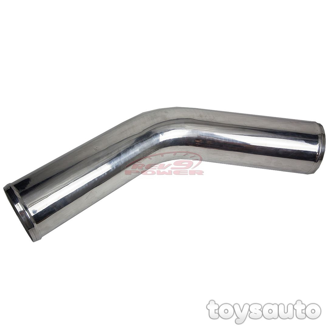 Rev9 Universal 32pc 4" 102mm Intercooler Pipe Piping Kit w/ Silicone Clamp Blue