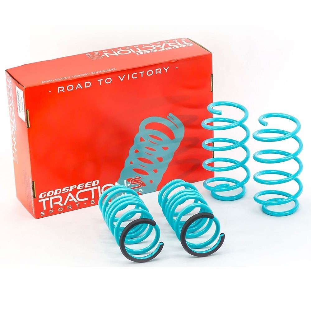 Godspeed Tractions-S Lower Lowering Spring 1.4"F 1.5"R for Mazda 6 Mazda6 14-19