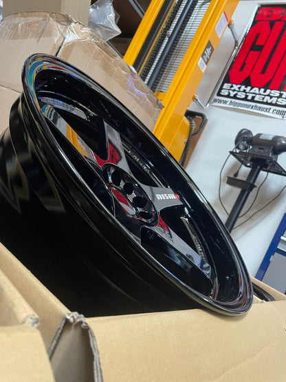 Nismo LMGT4 Omori Factory Spec Wheels - 19x9.5 +15 19x10.5 +15 5x114 Set of 4