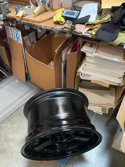 Nismo LMGT4 Omori Factory Spec Wheels - 19x9.5 +15 19x10.5 +15 5x114 Set of 4