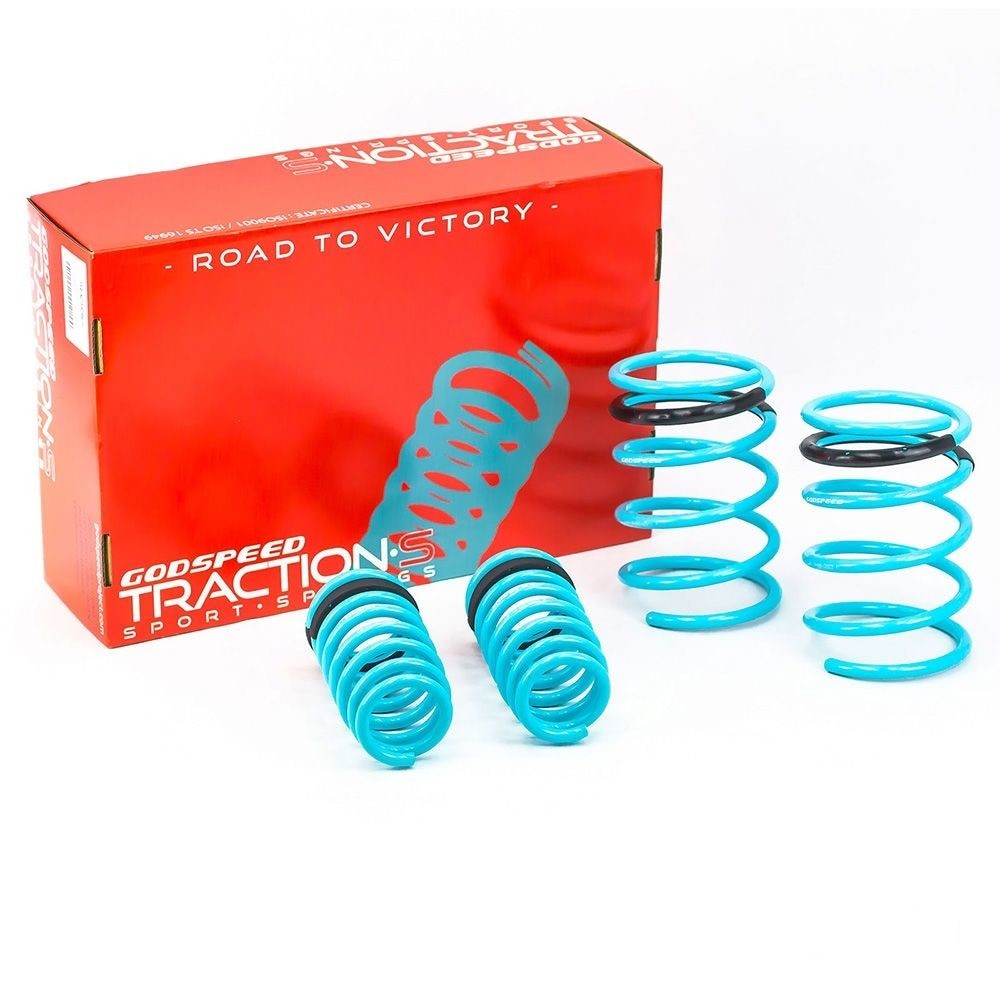 Godspeed Tractions-S Lower Lowering Spring Drop 2.0/1.8" for Acura RSX DC5 02-04