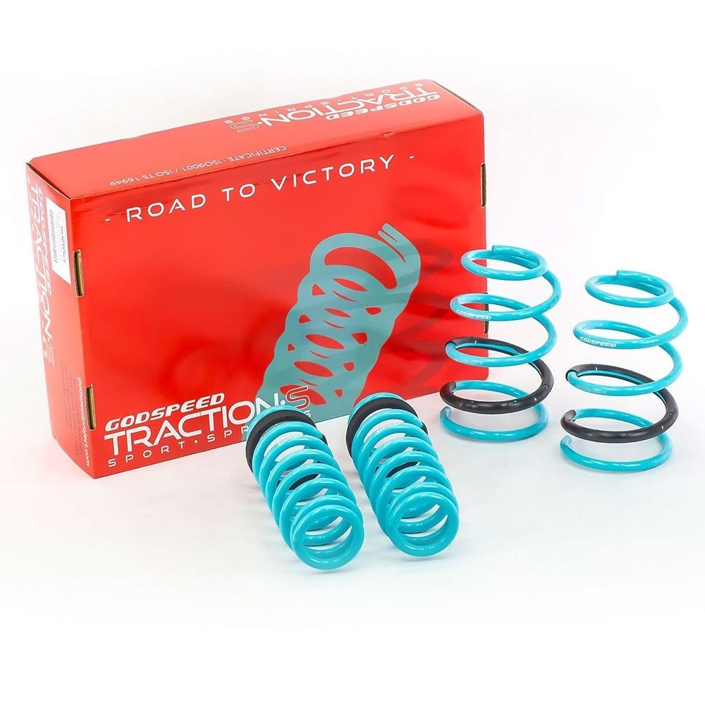Godspeed Tractions-S Lower Lowering Spring for BMW E82 128i 135i 08-13 1.2"/0.8"