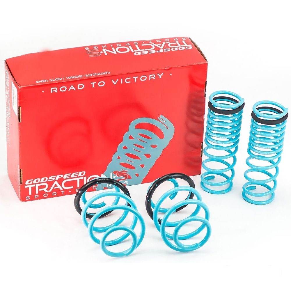 Godspeed Tractions-S Lower Lowering Drop Spring for Honda Accord 13-17 1.1"/1.3"