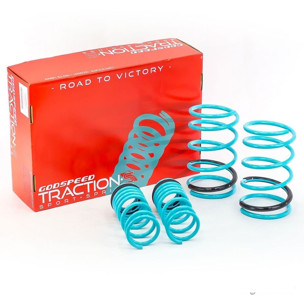 Godspeed Tractions-S Lower Lowering Spring for Honda Civic Si 02-05 EP3 2.0/1.75