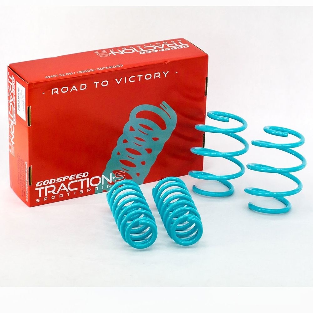 Godspeed Tractions-S Lower Lowering Spring for Kia Optima 11-15 1.5"F 1.5"R