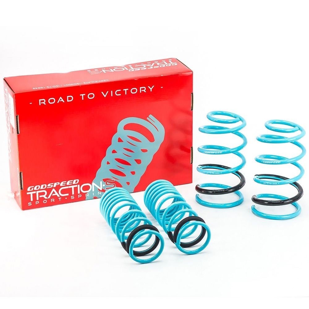 Godspeed Tractions-S Lower Lowering Drop Spring for Mazda 3 Mazda3 03-08 1.1/1.2