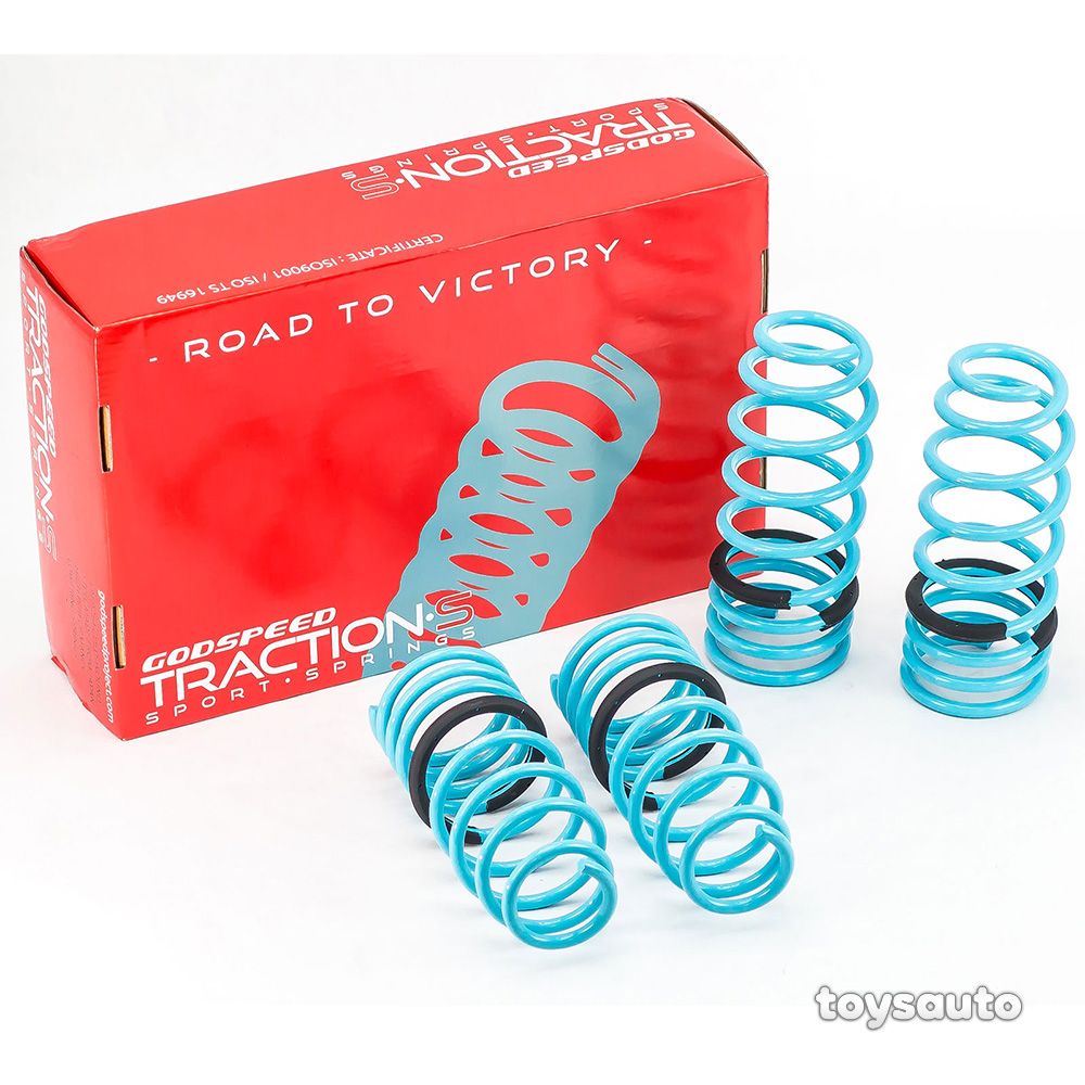 Godspeed Tractions-S Lower Lowering Drop Spring for Mazda RX8 RX-8 04-11 1.7/1.5