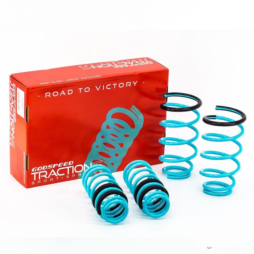 Godspeed Tractions-S Lower Lowering Spring for Nissan Sentra 00-06 B15 1.5"F/R