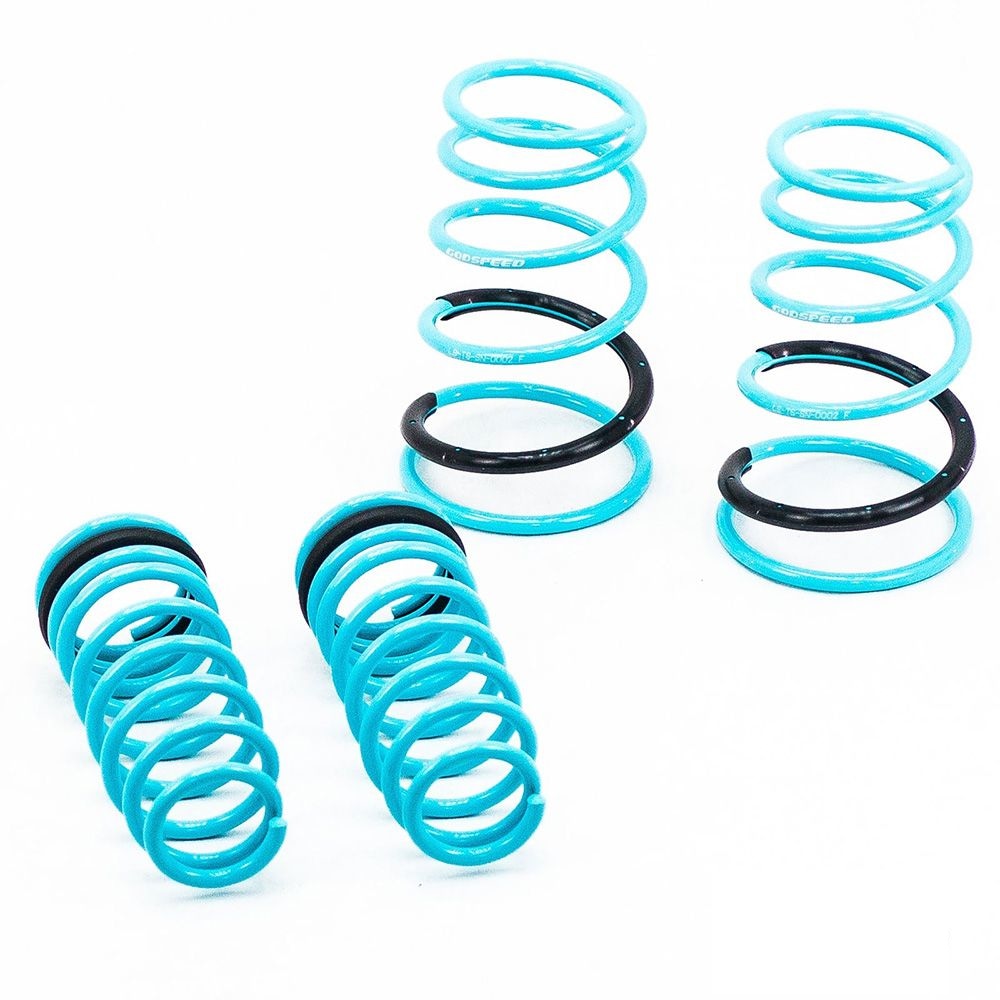 Godspeed Tractions-S Lower Lowering Drop Down Spring 2"F 2"R for Scion tC 05-10