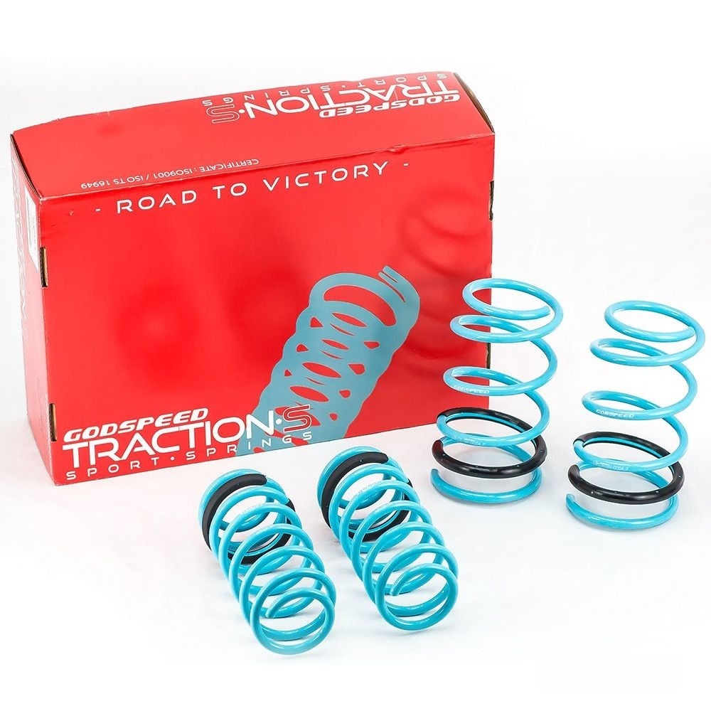 Godspeed Tractions-S Lower Lowering Spring Drop 1.8"/1.8" for Scion xA xB 04-06