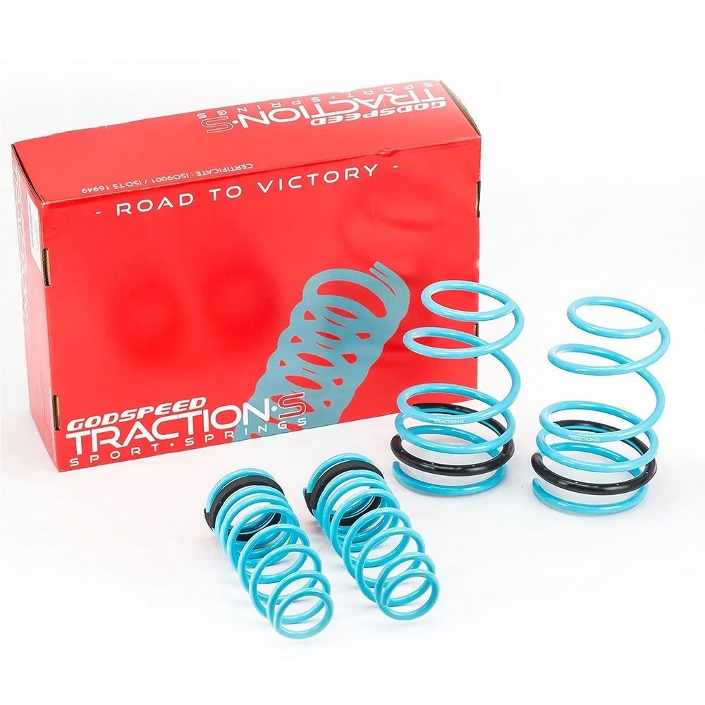 Godspeed Tractions-S Lower Lowering Drop Spring for Toyota Corolla 03-08 2"/2"