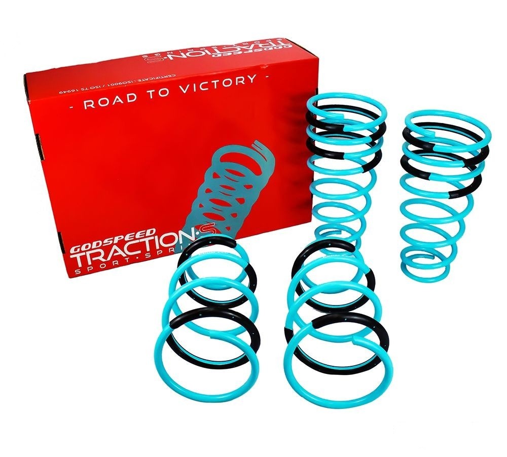 Godspeed Tractions-S Lowering Spring Drop 1.5"/1.4" for Camry *CE LE XLE* 07-11