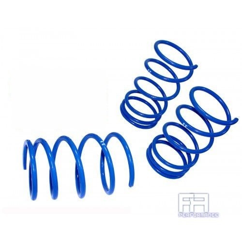 Manzo Lower Lowering Coil Spring For 06-10 Toyota Yaris Vitz Drop F:1.5" R:1.5"