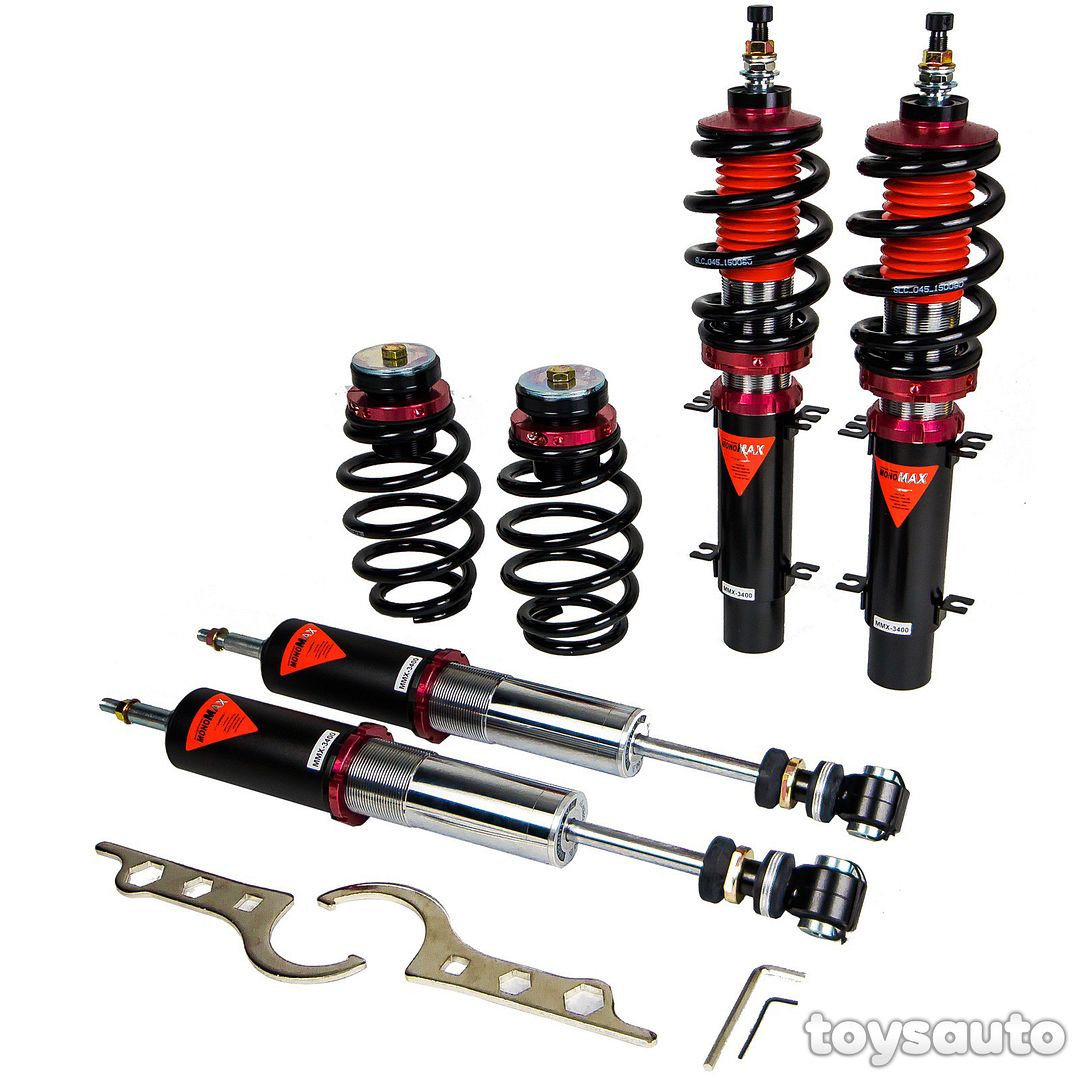 Godspeed MAXX Suspension Coilover Shock+Spring for VW Golf GTi MK4 99-05 49mm