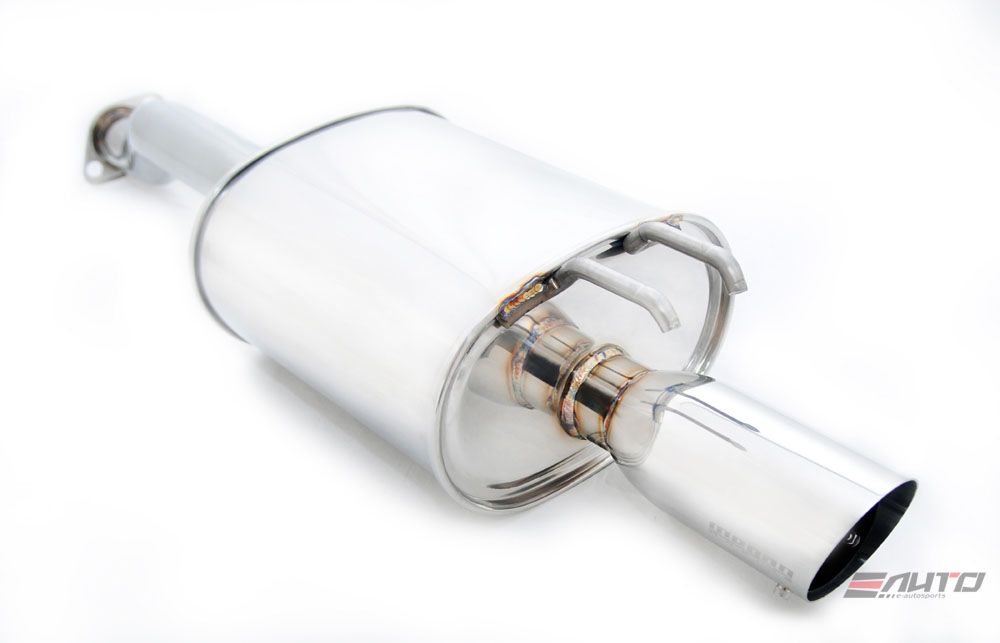 MEGAN 3.5" Stainless Tip Axle Back AxleBack Exhaust Civic SI 06-11 FG2 FA5