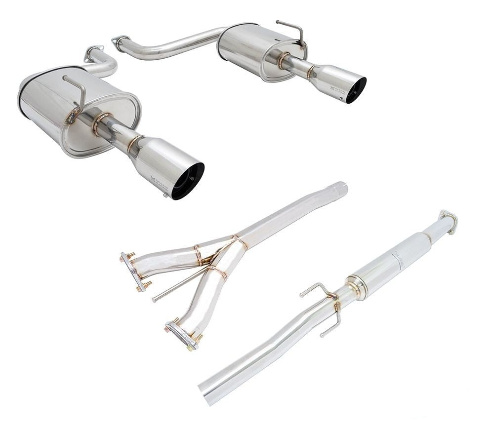 MEGAN 4" Stainless Dual Tip OE-RS Catback Exhaust +Silencer for Maxima 09-14 A35