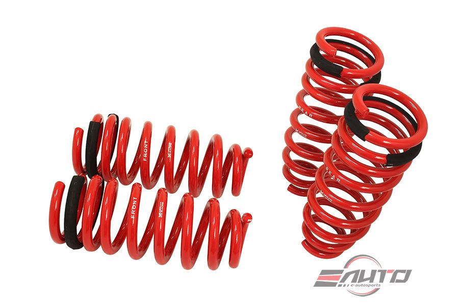 MEGAN Lowering Lower Coil Spring Springs for Audi Q7 4L 07-15 F: 1.4" R: 1.3"