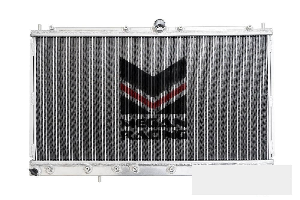 MEGAN 2 Row Aluminum Radiator 3000GT VR4 91-99 6G72 Dohc Twin Turbo Z16A Manual