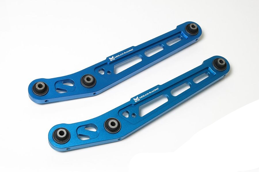 MEGAN Type II 2pc Rear Lower Control Arm for Honda Civic 96-00 Blue - 2" more