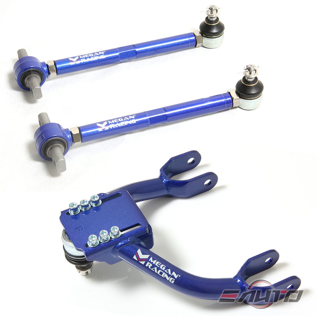 MEGAN 4pc Front + Rear Camber Control Arm for Accord 94-97 CD5 CD7 CE6 CE1