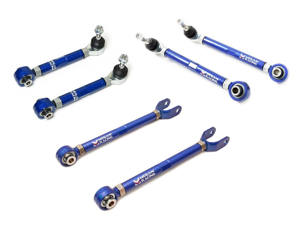 MEGAN 6pc Rear Camber + Toe + Traction Rod Arm for IS250 IS350 GS350 GS430 RWD
