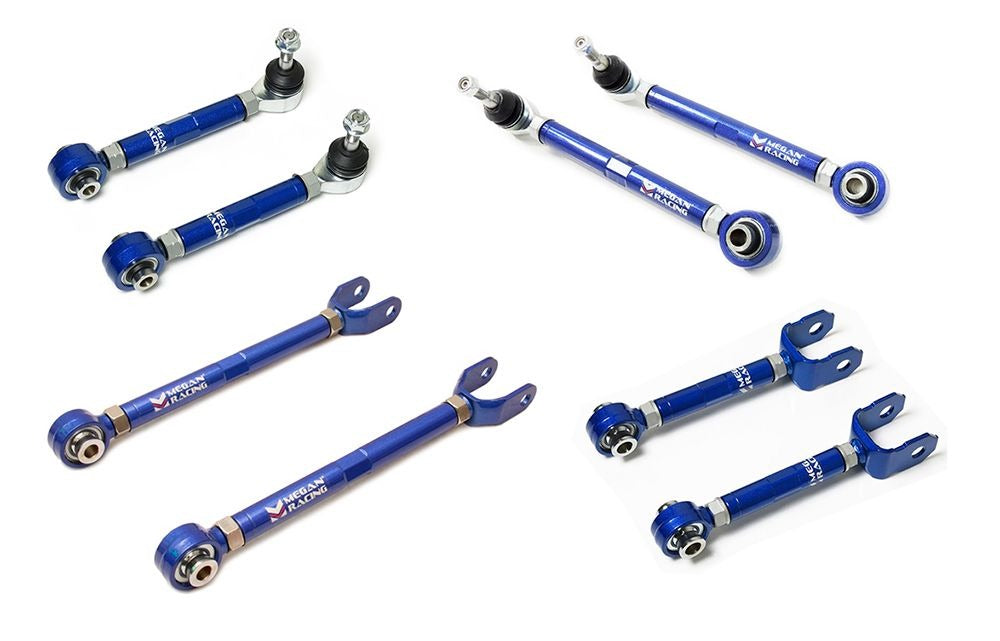 MEGAN 8pc Rear Camber+Toe+Traction+Upper Control Arm IS250 IS350 06-13 GS350 RWD