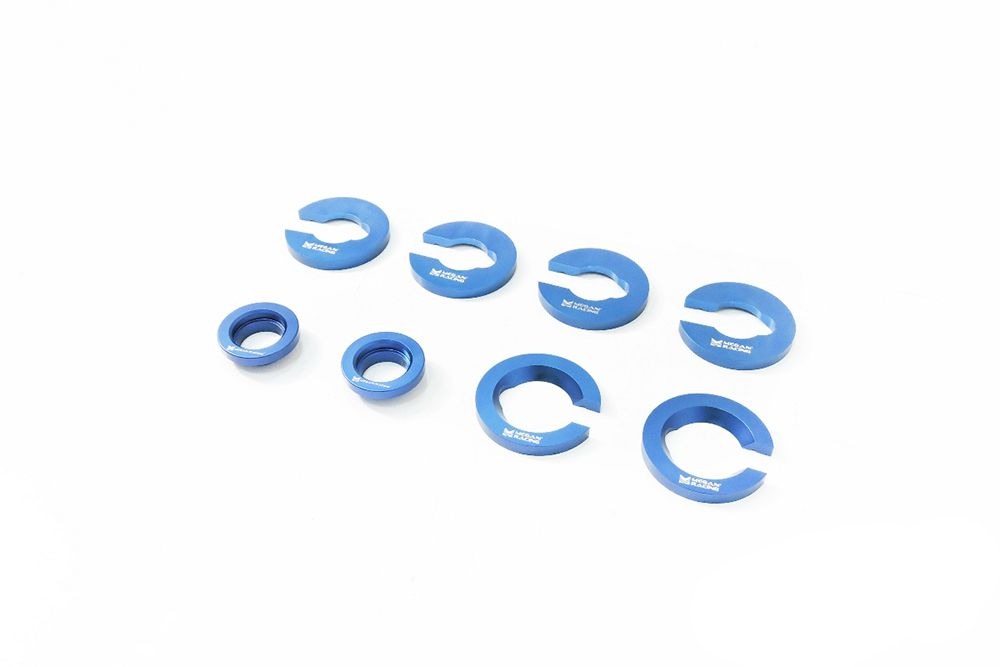 MEGAN 8pc Rear Sub Frame Bushing Collars for IS300 01-05 GS300 GS400 98-05 SC430