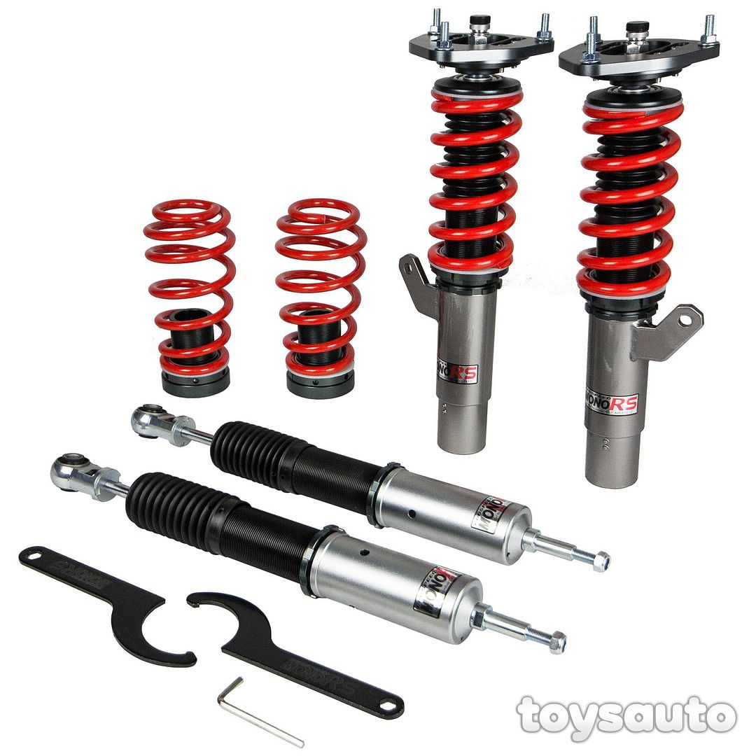 Godspeed 32way MonoRS Coilover Shock+Spring+Camber for *54.5mm* A3 S3 8P 06-13