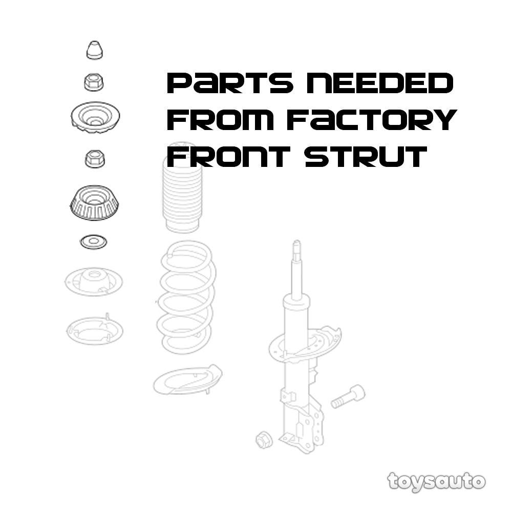 Godspeed 16way MonoSS Coilovers - Kia Rio YB 18-20