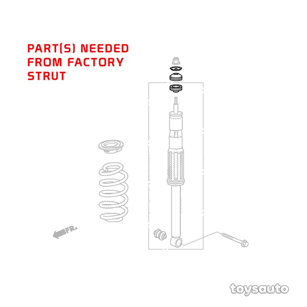 Godspeed Damper Suspension Coilover MonoSS for Fit 09-14 GE8 GE9 5kg/3kg Jazz GE