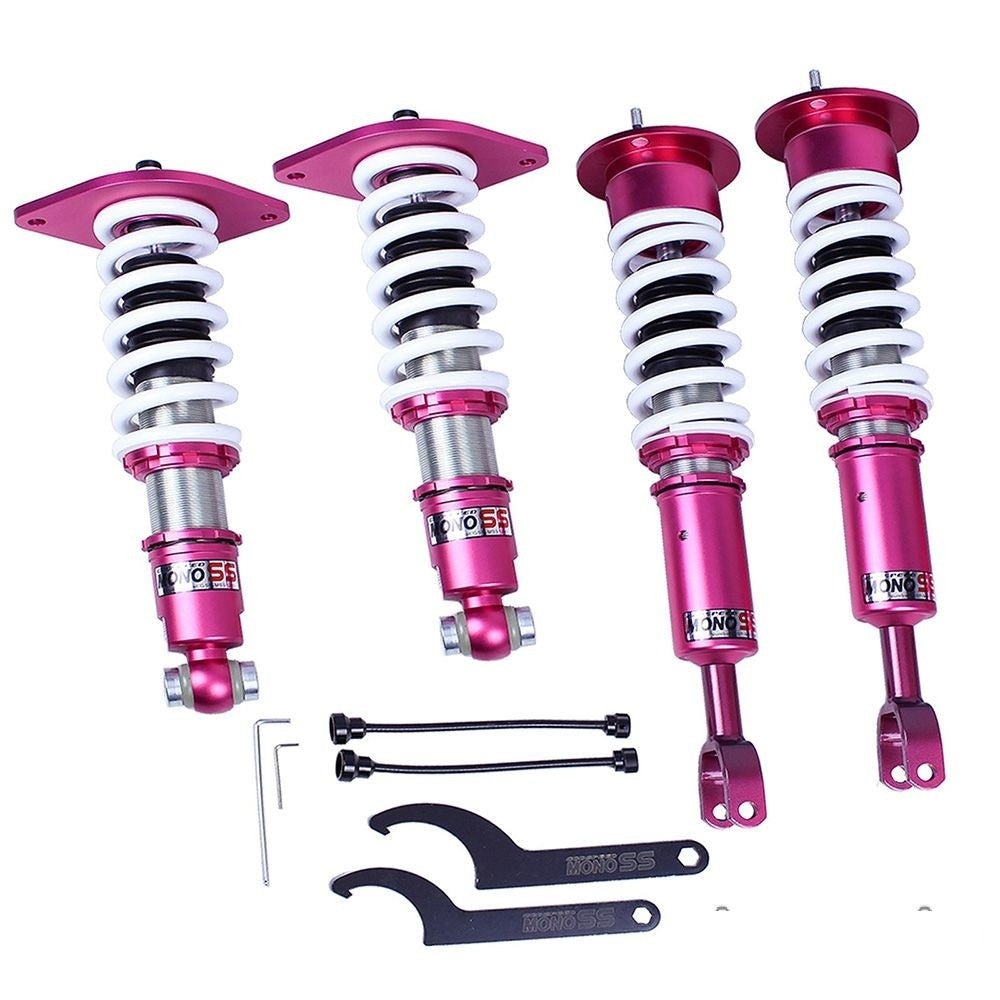 Godspeed 16way MonoSS Coilover Suspension Shock+Spring for Audi A6 97-04 Quattro