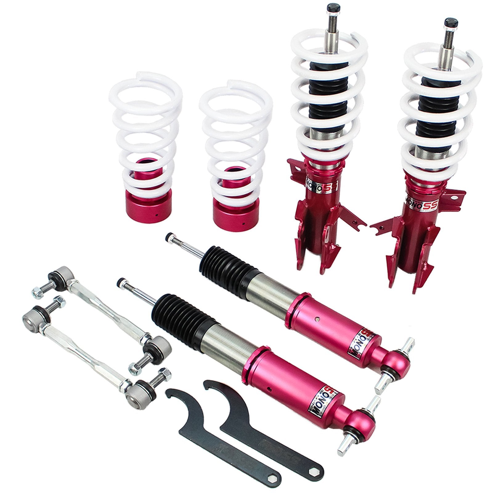 Godspeed 16way MonoSS Coilover Shock+Spring for FWD Fusion 13-19, MKZ 2.0T 13-17
