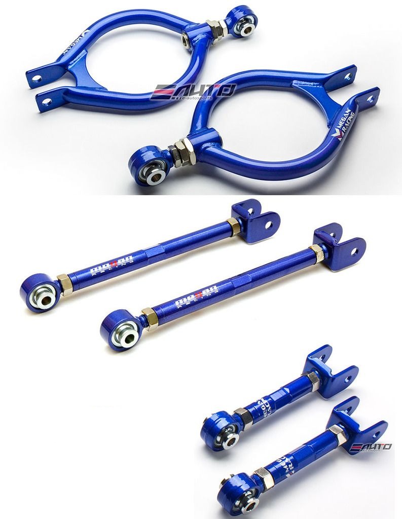 MEGAN Rear Camber + Toe + Traction Control Arm for 240sx S13 Siliva 300zx Z32
