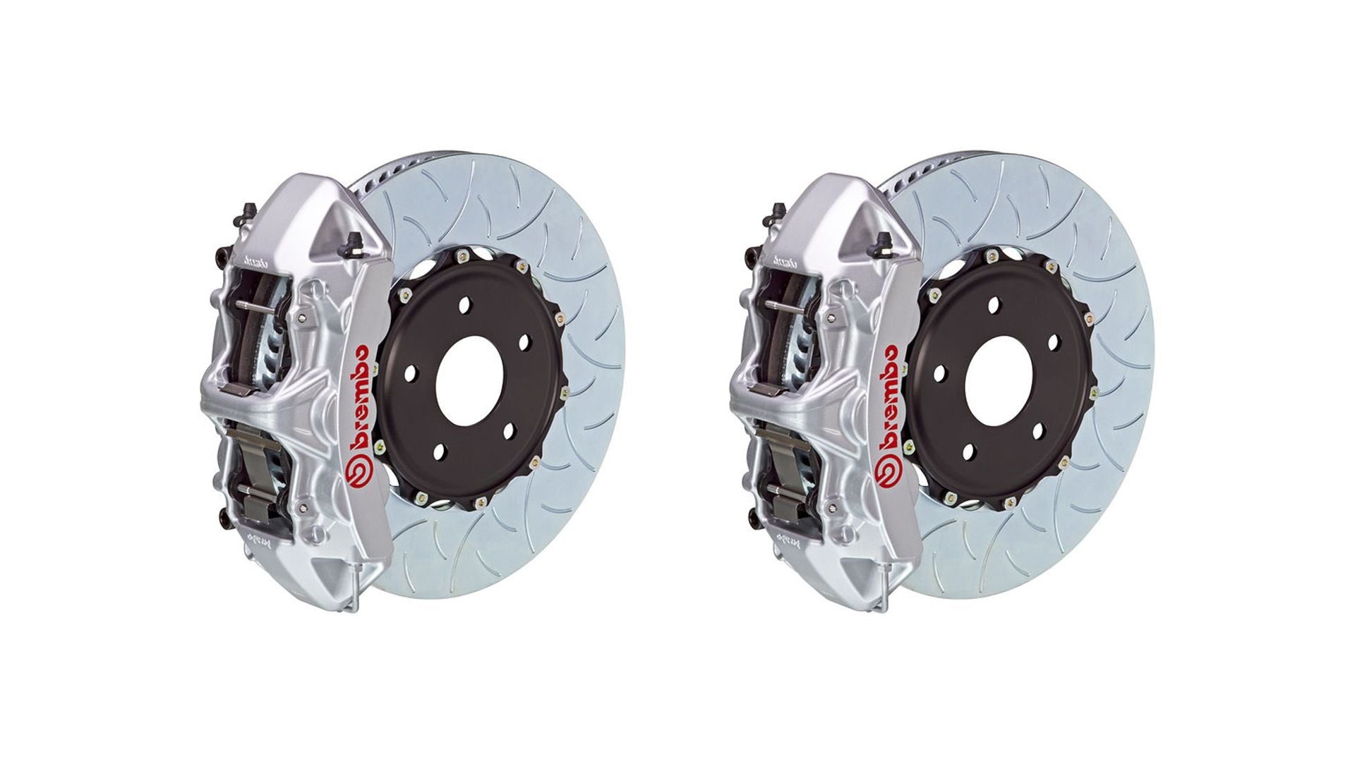 Brembo Front GT Brake BBK 6Pot Silver 380x34 Type3 Disc A4 S4 09-14 A5 S5 08-14