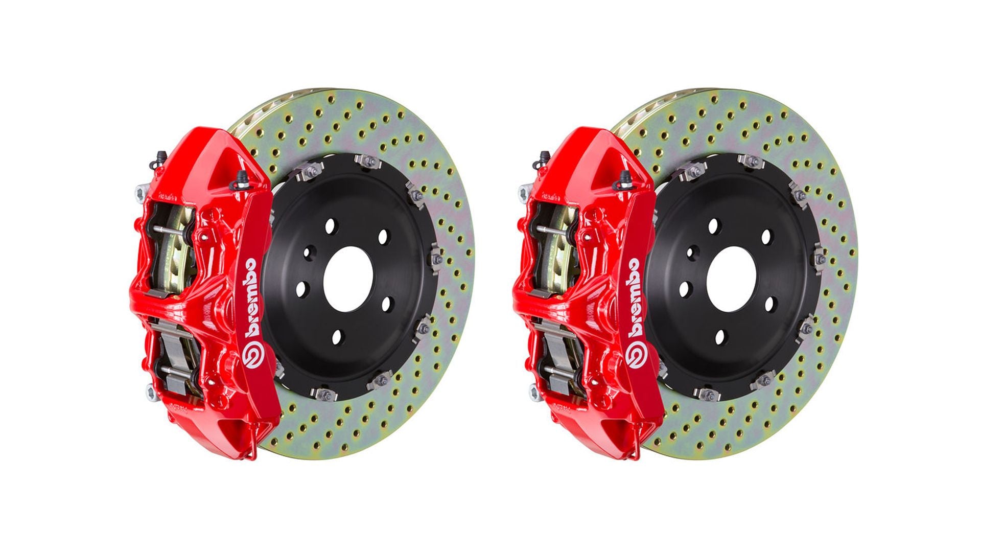 Brembo Front GT Big Brake 6Piston Red 380x34 Drill Disc Benz CLS550 12-14 C218