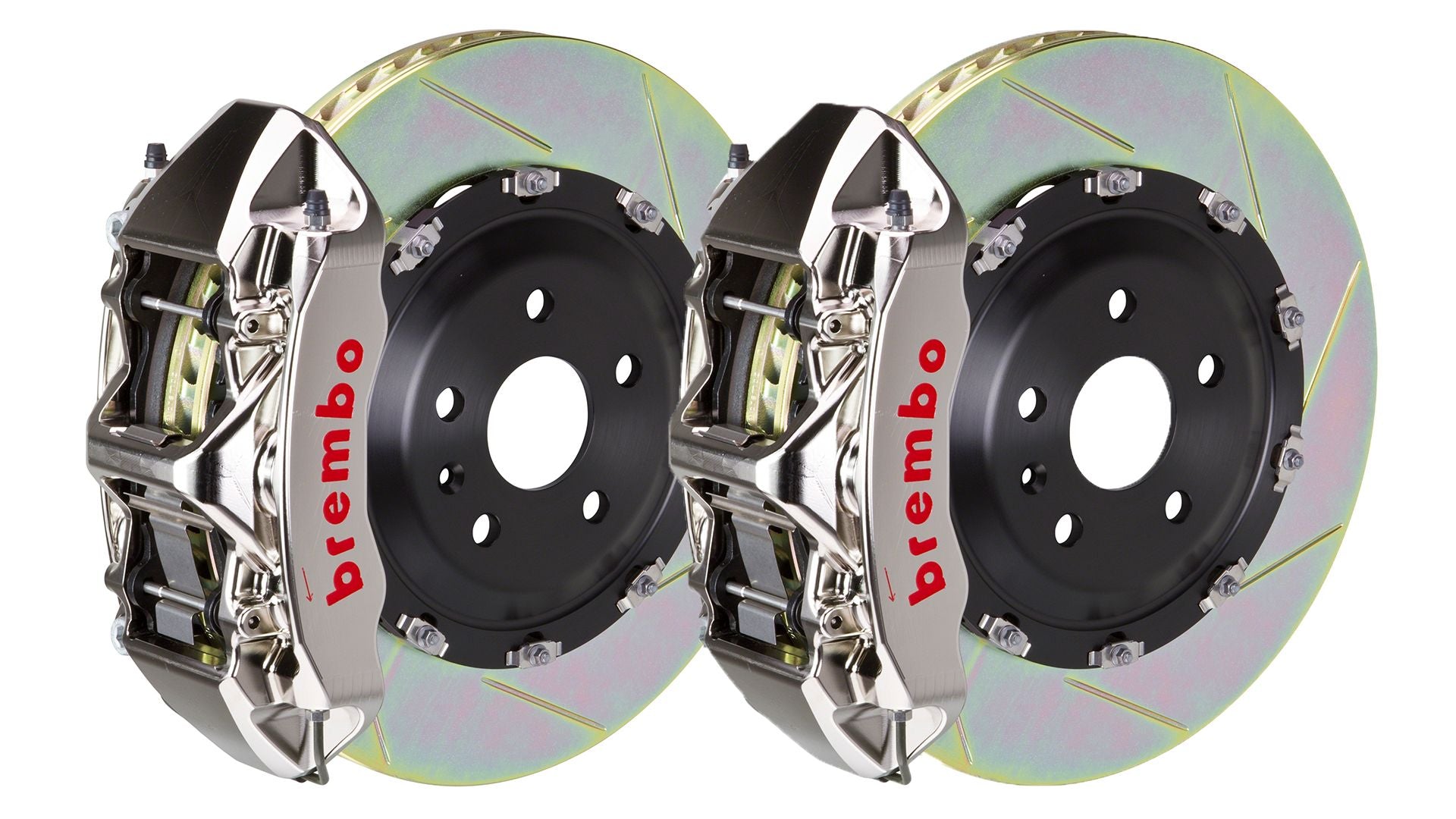 Brembo Front GT Big Brake BBK 6piston GT-R 380x34 Slot Disc Camaro SS 10-14